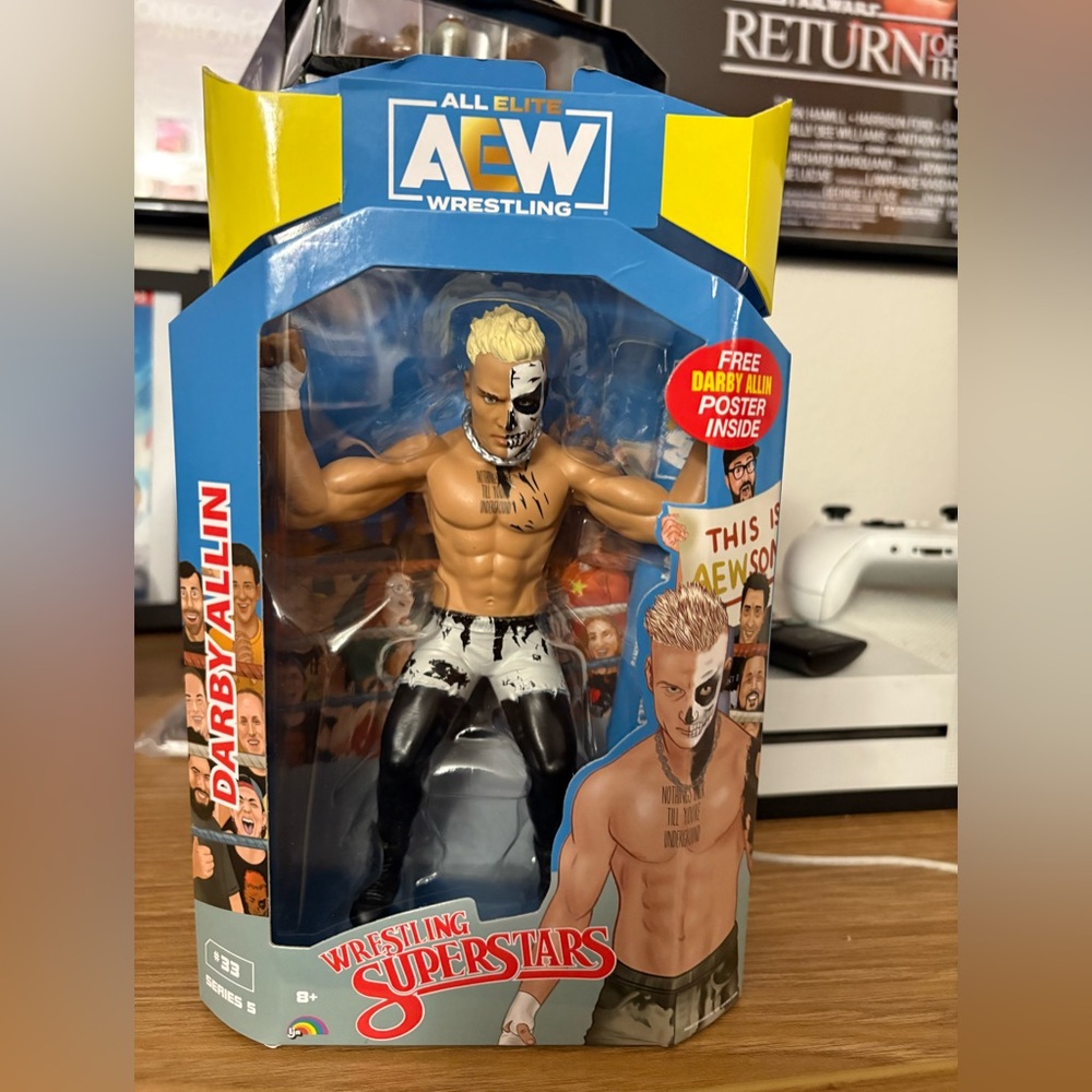 AEW Darby Allin Action Figure - Black and White